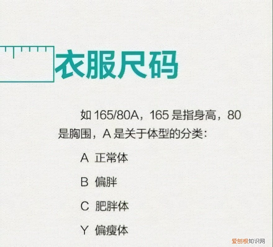 女士裤子尺码对照表