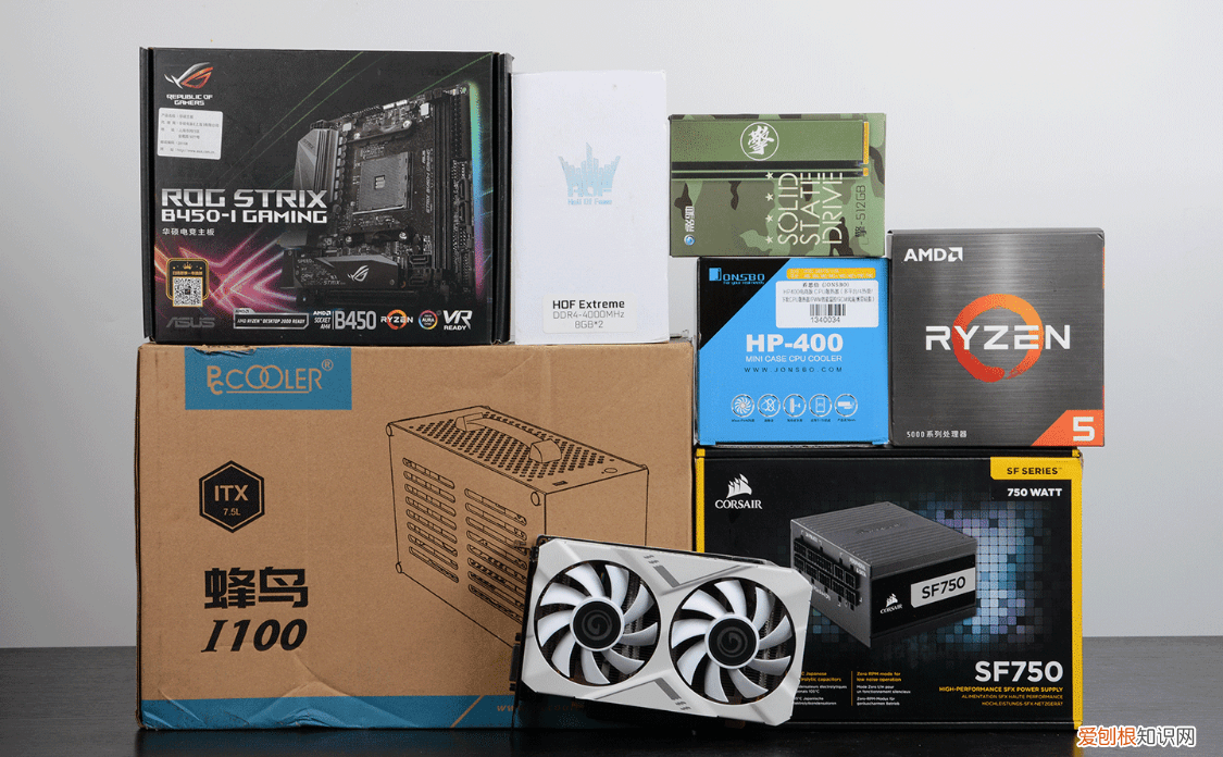 超频三蜂鸟i100 ITX机箱开箱装机测评，支持什么样的主板？